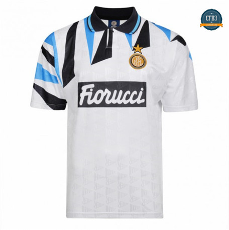 Cfb3 Camisetas Retro 1992-93 Inter milan 2ª Equipación