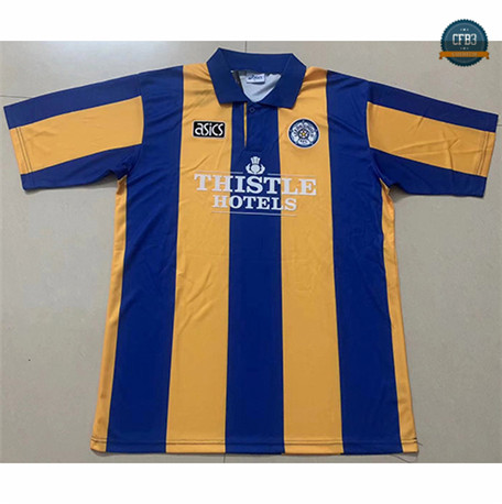 Cfb3 Camisetas Retro 1993-95 Leeds united 2ª Equipación