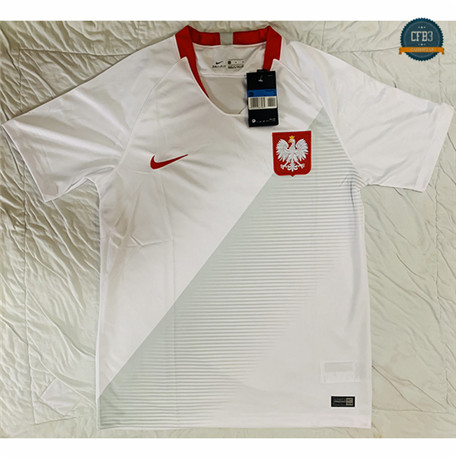 Cfb3 Camisetas Retro 2018 Polonia 1ª Equipación