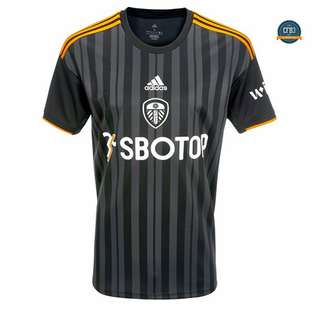 Venta Cfb3 Camiseta Leeds United Equipación Negro 2022/2023