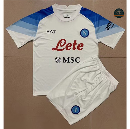 Venta Cfb3 Camiseta Napoli 2ª Equipación Niños 2022/2023