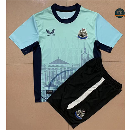Nuevas Cfb3 Camiseta Newcastle United Niños pre-match 2022/2023