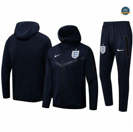 Cfb3 Camiseta Chaqueta Chandal Inglaterra Equipación Sombrero Negro 2022/2023