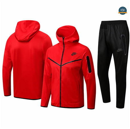 Cfb3 Camiseta Chaqueta Chandal Nike Equipación Sombrero Rojo 2022/2023