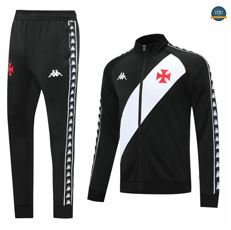 Cfb3 Camiseta Chaqueta Chandal Vasco de Gama Equipación Negro 2022/2023