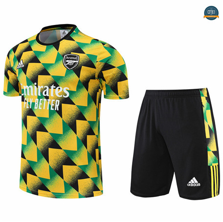 Cfb3 Camiseta Arsenal + Short + Pantalones Equipación Jaune 2022/2023