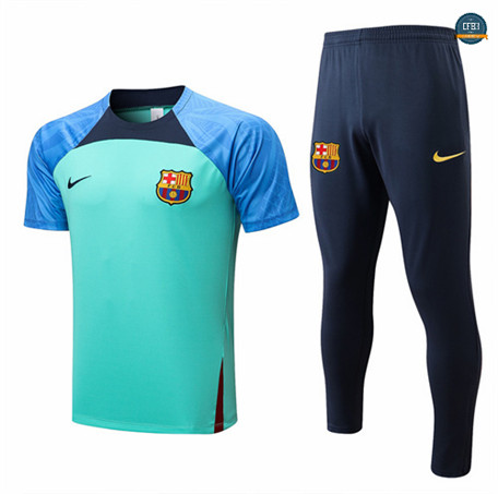 Cfb3 Camiseta Barcelona + Pantalones Equipación Azul 2022/2023