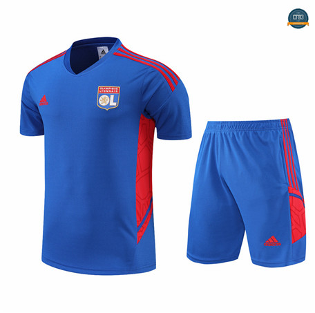 Cfb3 Camiseta Lyon + Short + Pantalones Equipación Azul 2022/2023
