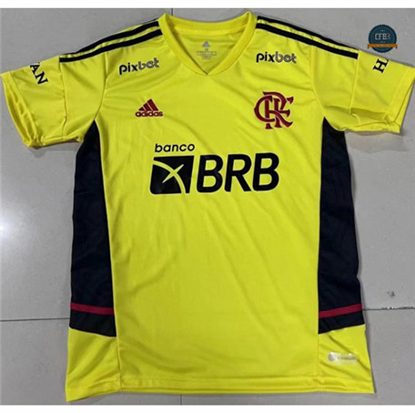 Cfb3 Camiseta Flamengo Equipación Amarillo 2022/2023