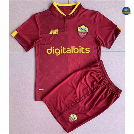 Cfb3 Camiseta AS Roma Niños 1ª Equipación 2022/2023