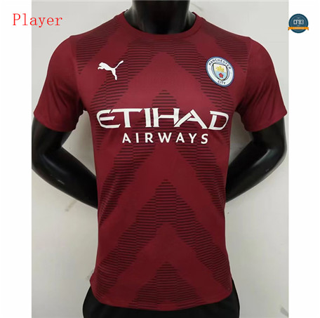 Cfb3 Camiseta Manchester City Player Portero Rojo 2022/2023