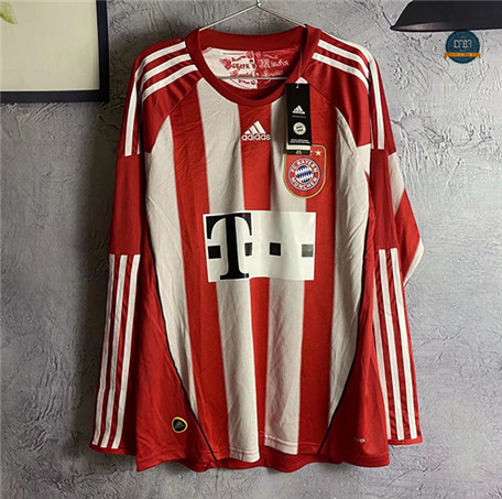 Cfb3 Camiseta Retro 2010-11 Bayern Munich 1ª EquipaciónManga larga