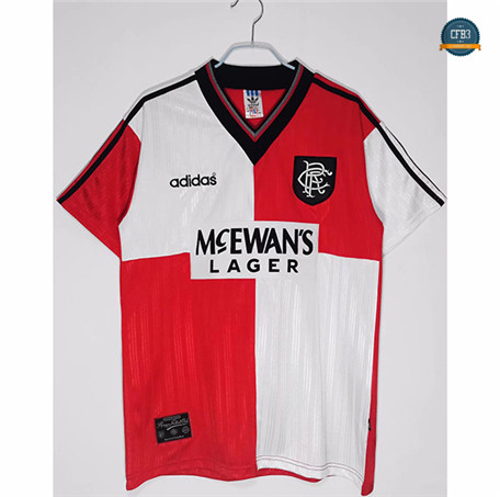 Cfb3 Camiseta Retro 1995-96 Rangers 2ª Equipación