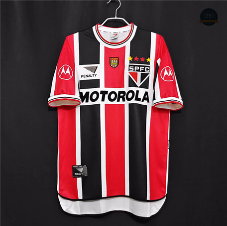 Cfb3 Camiseta Retro 2000 Sao Paulo 2ª Equipación