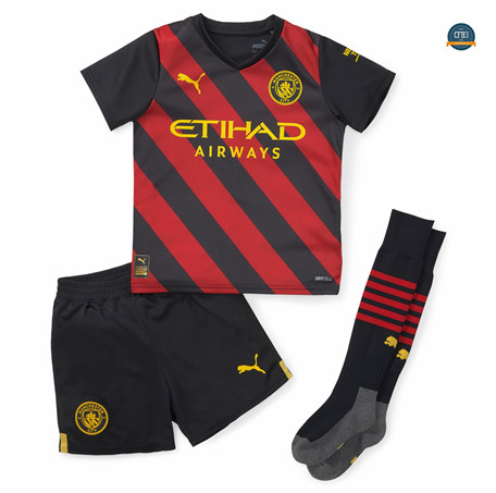 Cfb3 Camiseta Manchester City Niños 2ª Equipación 2022/2023