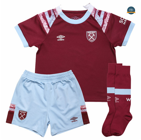 Cfb3 Camiseta West Ham United Niños 1ª Equipación 2022/2023