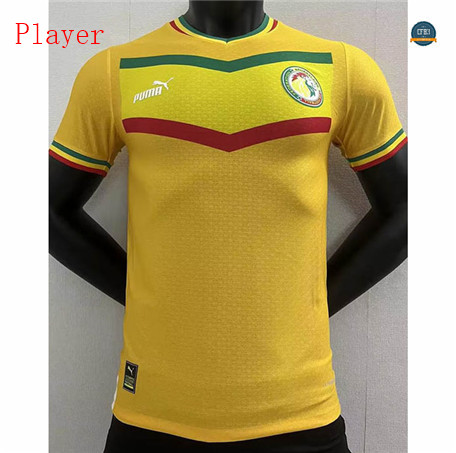 Cfb3 Camiseta Player Version Senegal Amarillo 2022/2023