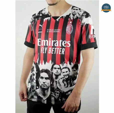 Cfb3 Camiseta AC Milan Equipación Edición especial 2022/2023 C1058