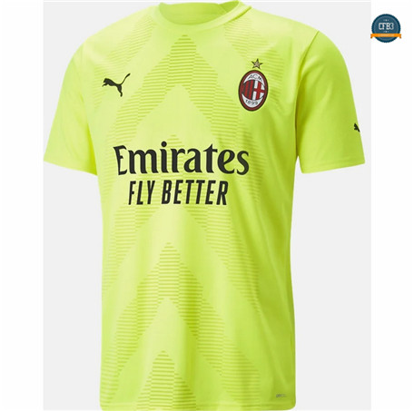 Cfb3 Camiseta AC Milan Portero Equipación Verde 2022/2023 C1059