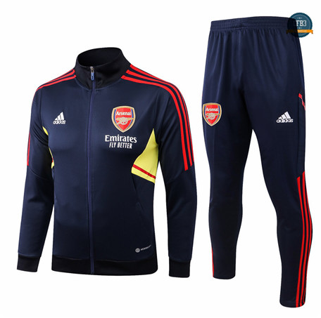 Cfb3 Camiseta Chaqueta Chándal Arsenal Equipación Azul Profundo 2022/2023 C188