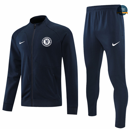 Cfb3 Camiseta Chaqueta Chándal Chelsea Equipación Negro 2022/2023 C193