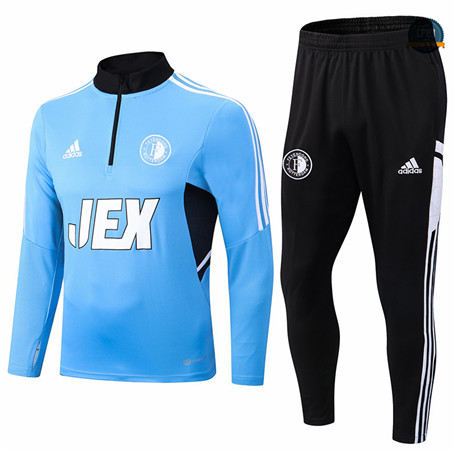 Cfb3 Camiseta Chándal Feyenoord Equipación Azul 2022/2023 C013