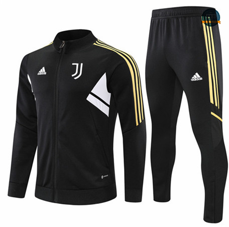 Cfb3 Camiseta Chaqueta Chándal Juventus Equipación Negro 2022/2023 C285