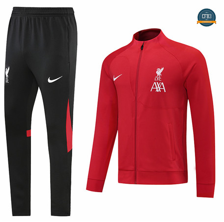 Cfb3 Camiseta Chándal Liverpool Equipación Rojo/Negro 2022/2023 C207