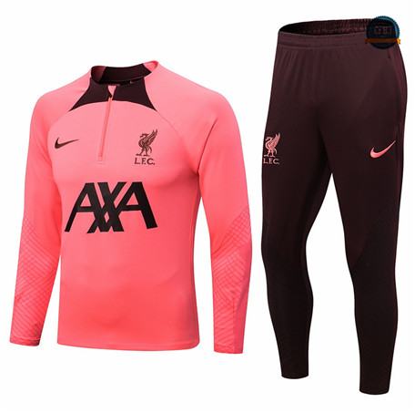 Cfb3 Camiseta Chándal Liverpool Equipación Rose/Negro 2022/2023 C210