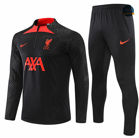 Cfb3 Camiseta Chándal Player Liverpool Equipación Negro 2022/2023 C221