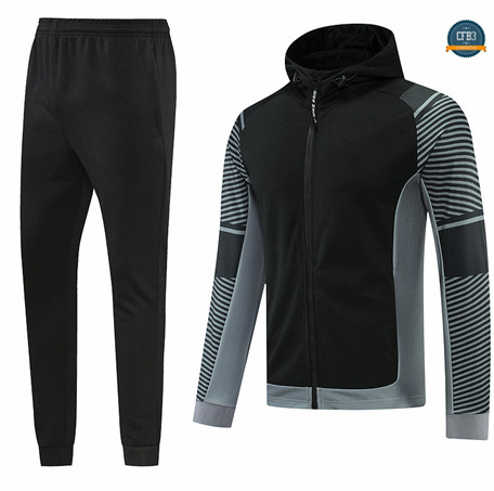 Cfb3 Camiseta Chaqueta Chándal Sans logo de marque Equipación Sombrero Negro 2022/2023 C049