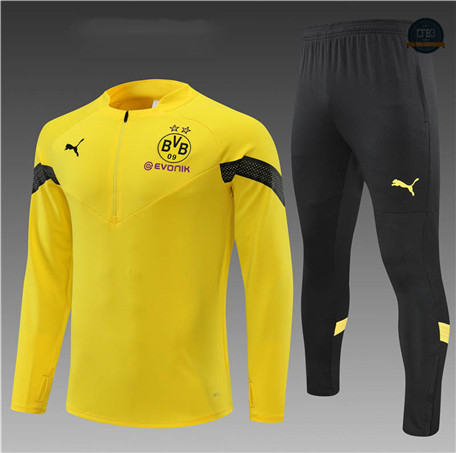Cfb3 Camiseta Chándal Niños Borussia Dortmund Equipación Amarillo/Negro 2022/2023 C293