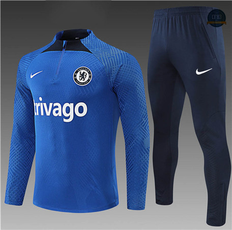 Cfb3 Camiseta Chándal Niños Player Chelsea Equipación Azul/Negro 2022/2023 C336