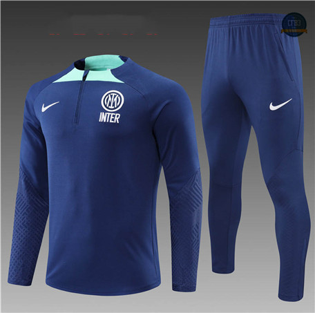 Cfb3 Camiseta Chándal Niños Inter Milan Equipación Azul Profundo 2022/2023 C364