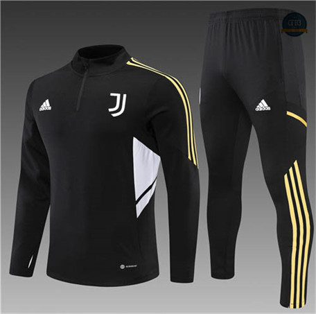 Cfb3 Camiseta Chándal Niños Juventus Equipación Negro 2022/2023 C368