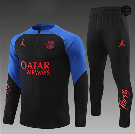 Cfb3 Camiseta Chándal Niños Paris Paris Saint Germain Equipación Negro/Azul 2022/2023 C321