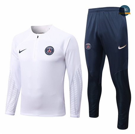 Cfb3 Camiseta Chándal Paris Paris Saint Germain Equipación Blanco 2022/2023 C128