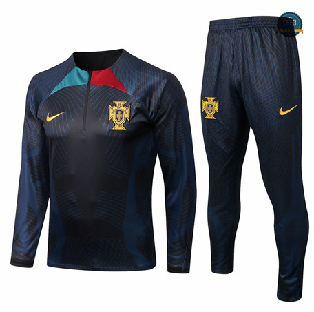 Cfb3 Camiseta Chándal Portugal Equipación Azul Profundo 2022/2023 C183