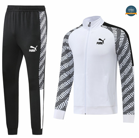 Cfb3 Camiseta Chaqueta Chándal PUMA Equipación Blanco/Negro 2022/2023 C040