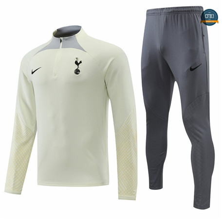 Cfb3 Camiseta Chándal Tottenham Hotspur Equipación Amarillo/Gris 2022/2023 C255