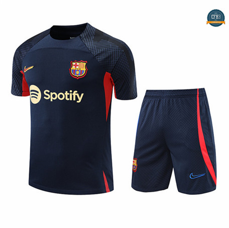 Cfb3 Camiseta Barcelona + Pantalones Equipación Azul Profundo 2022/2023 C425