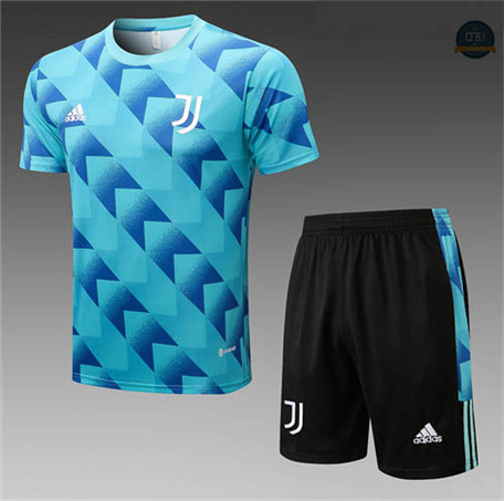 Cfb3 Camiseta Juventus + Pantalones Equipación Azul/Negro 2022/2023 C594