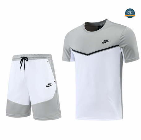 Cfb3 Camiseta Nike + Pantalones Equipación Gris/Blanco 2022/2023 C378