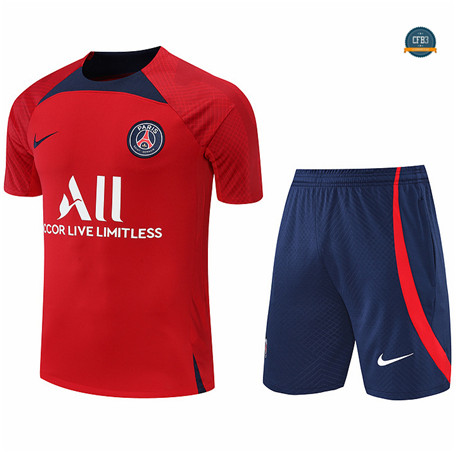 Cfb3 Camiseta polo Paris + Pantalones Equipación Azul 2022/2023 C492