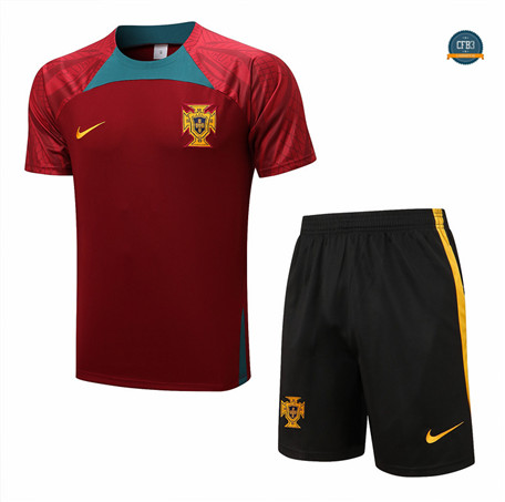 Cfb3 Camiseta Portugal + Pantalones Equipación Negro 2022/2023 C513