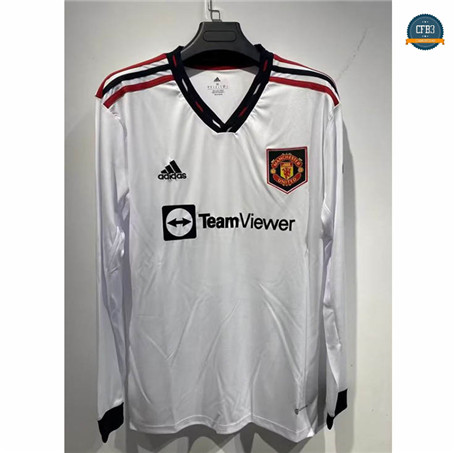 Cfb3 Camiseta Manchester United 2ª Equipación Manga larga 2022/2023 C961