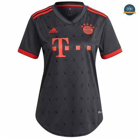 Cfb3 Camiseta Bayern Munich Femme 3ª Equipación 2022/2023 C679