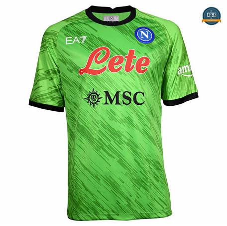 Cfb3 Camiseta Napoli Equipación Portero Verde 2022/2023 C1072