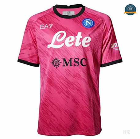 Cfb3 Camiseta Napoli Equipación Portero Rojo 2022/2023 C1073