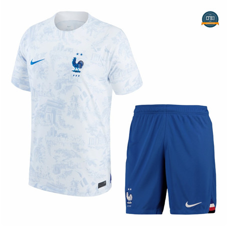 Cfb3 Camiseta Francia Enfant 2ª Equipación 2022/2023 C754